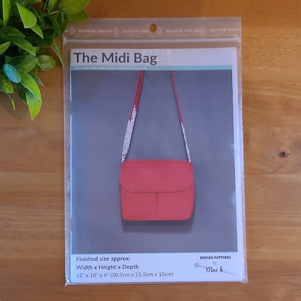 MRS H 'The Midi Bag' Sewing Pattern (Printed Paper Pattern)